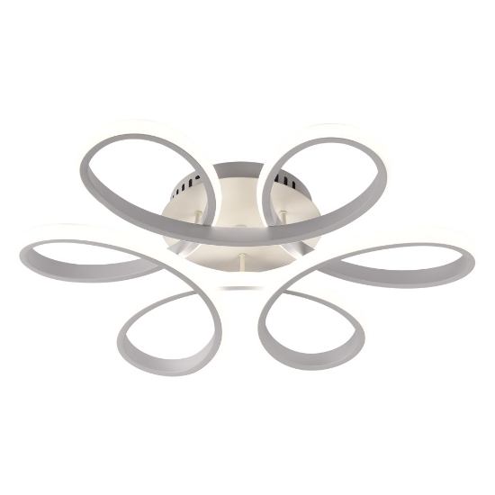Imagine Plafoniera Nevox LED 70W CCT 6900lm IP20, alb, Erste