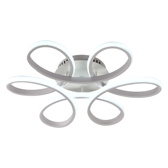 Imagine Plafoniera Nevox LED 70W CCT 6900lm IP20, alb, Erste