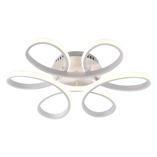 Imagine Plafoniera Nevox LED 70W CCT 6900lm IP20, alb, Erste