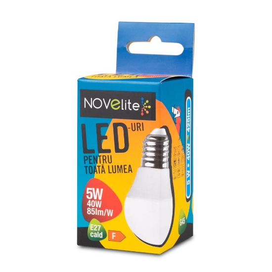 Imagine Bec LED Sferic 5W E27 3000K