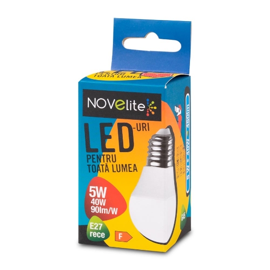 Imagine Bec LED Sferic 5W E27 6400K