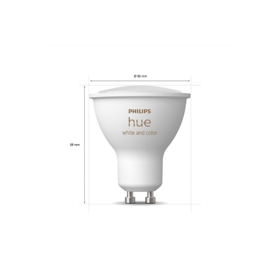 Imagine Bec LED spot 4.3W GU10 RGB, Philips Hue