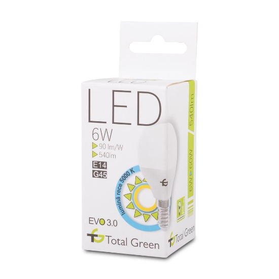 Imagine Bec LED EVO3.0 Sferic G45 6W E14 5000K