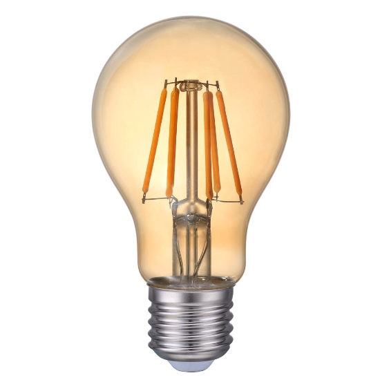 Imagine Bec LED EVO17 Filament A60 8W E27 2200K Auriu