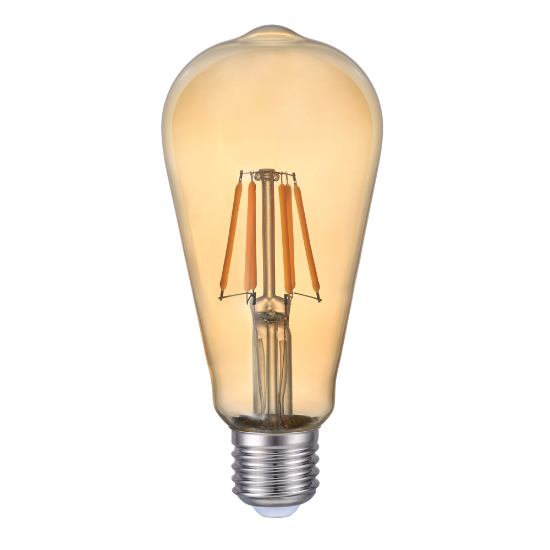 Imagine Bec LED EVO17 Filament ST64 6W E27 2200K Auriu