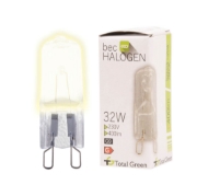 Imagine Bec halogen bulb 32W G9, Total Green
