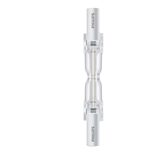 Imagine Bec halogen liniar 55W R7S 78mm, Philips