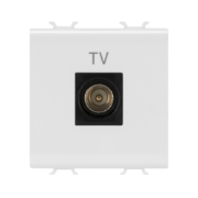 Imagine Priză TV capăt 2M alb Chorus – GEWISS | GW10367