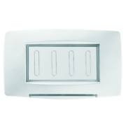 Imagine Ramă ornament 4M alb Chorus - GEWISS | GW16704TB