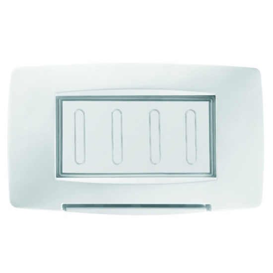 Imagine Ramă ornament 4M alb Chorus - GEWISS | GW16704TB