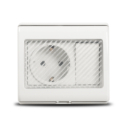 Imagine Întrerupător simplu aplicat 10A IP55 gri PT IP55 - TOTAL GREEN | 1205.102
