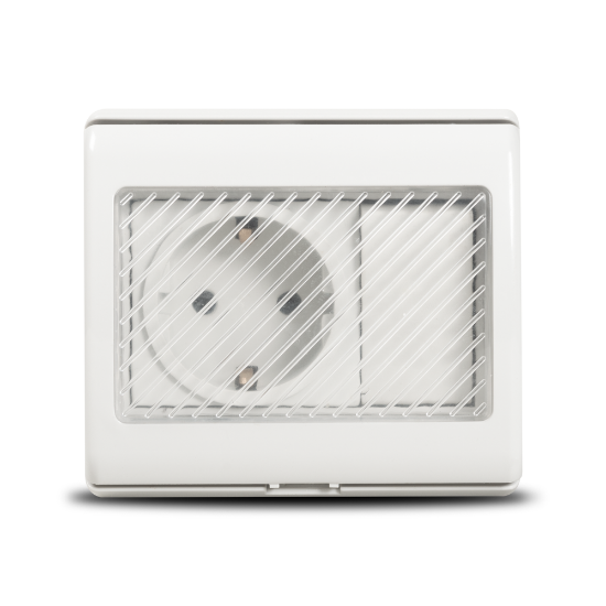 Imagine Întrerupător simplu aplicat 10A IP55 gri PT IP55 - TOTAL GREEN | 1205.102