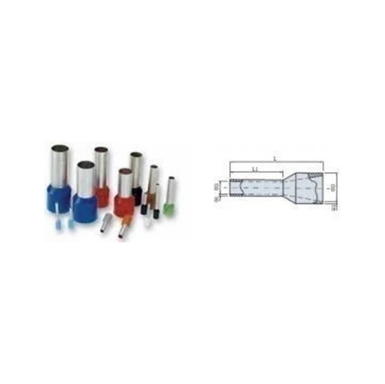 Imagine Pin izolat 10/12mm² (100buc) roșu – GERKON