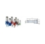 Imagine Pin izolat 10/12mm² (100buc) roșu – GERKON