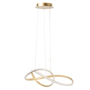 Imagine Pendul Libra 40W 60X150cm 3000-6500K, auriu, Erste