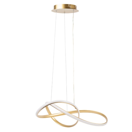 Imagine Pendul Libra 40W 60X150cm 3000-6500K, auriu, Erste