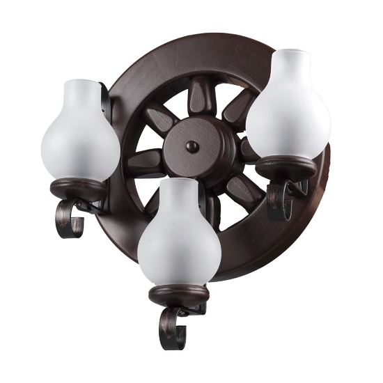 Imagine Aplica Elaria Wenge 3xE14 40W