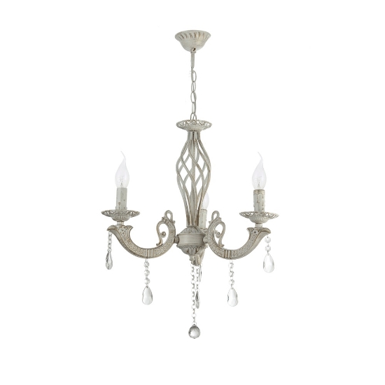 Imagine Candelabru Pandora Alb Vintage 3xE14 60W