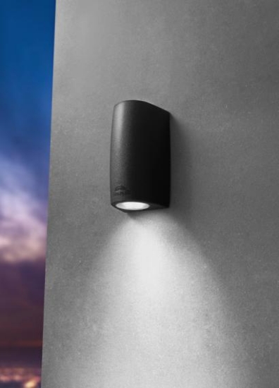 Imagine Aplică Marta 6W GU10 2700K-4000K IP55 LED, negru, Fumagalli