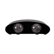 Imagine Aplica Monty LED 4X4W 3000K IP54, negru, Erste