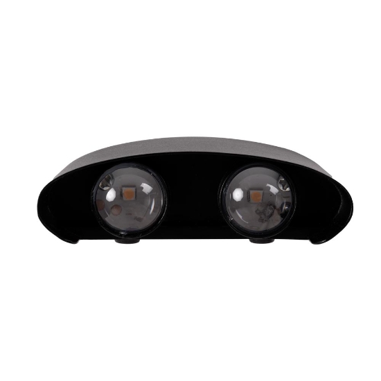 Imagine Aplica Monty LED 4X4W 3000K IP54, negru, Erste
