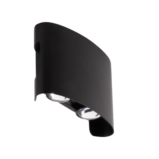 Imagine Aplica Monty LED 4X4W 3000K IP54, negru, Erste