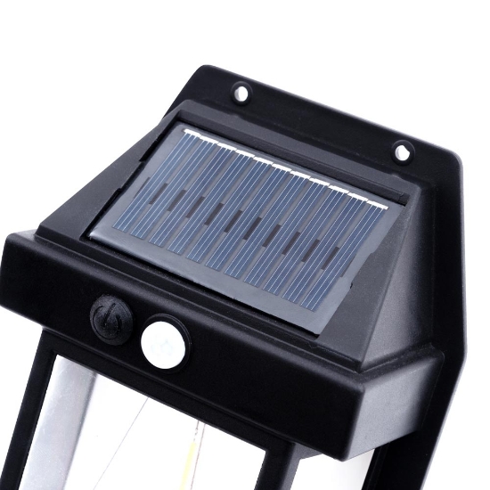 Imagine Lampa solara Bayern senzor 3W IP44, negru, Erste