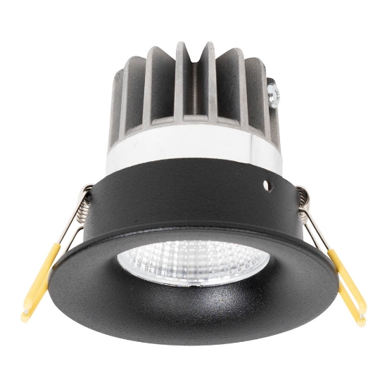 Imagine Spot LED rotund Sumota mini 8W 4000K IP44, negru, Metsan
