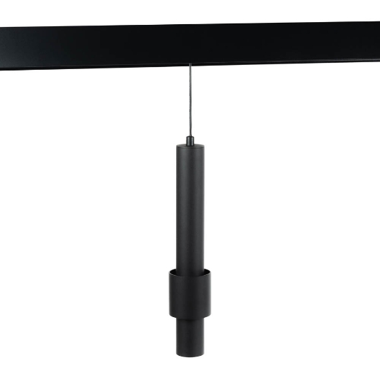 Imagine Spot Negru SUSPENDAT BIG 10W 4000K IP20 pentru Sina Magnetica - NOVELITE