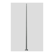 Imagine Stalp Conic Rotund cu Flansa 3m, buloane 3-6m - SOLENTIS