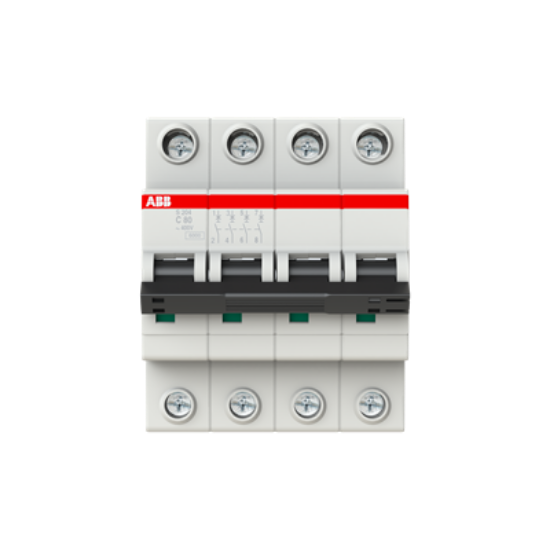 Imagine Intrerupator automat 80A 4P C 6KA, ABB