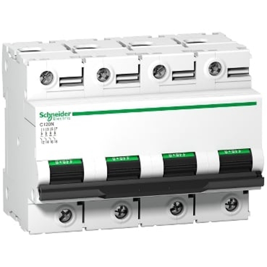 Imagine Întrerupător automat 4P 125A curba C 10kA – SCHNEIDER | A9N18376