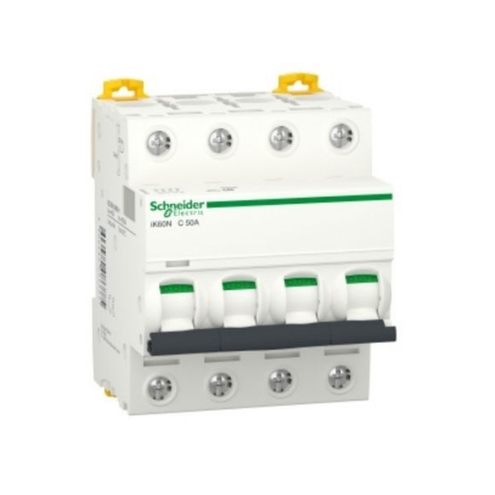 Imagine Întrerupător automat 4P 50A curba C 6kA – SCHNEIDER | A9K24450