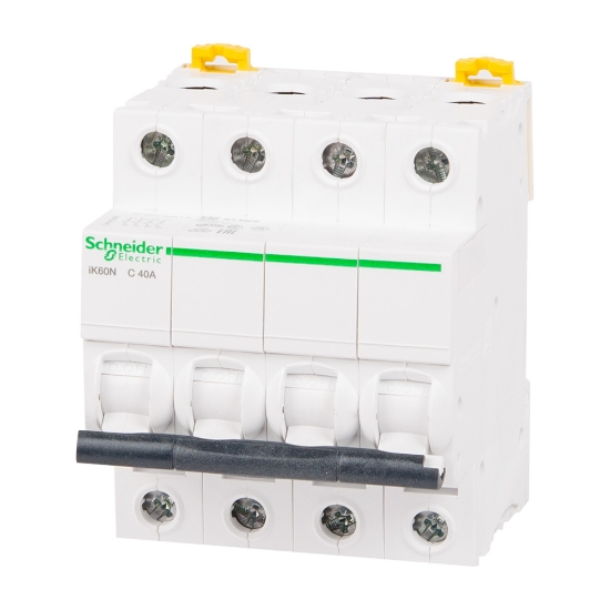 Imagine Întrerupător automat 4P 40A curba C 6kA – SCHNEIDER | A9K24440