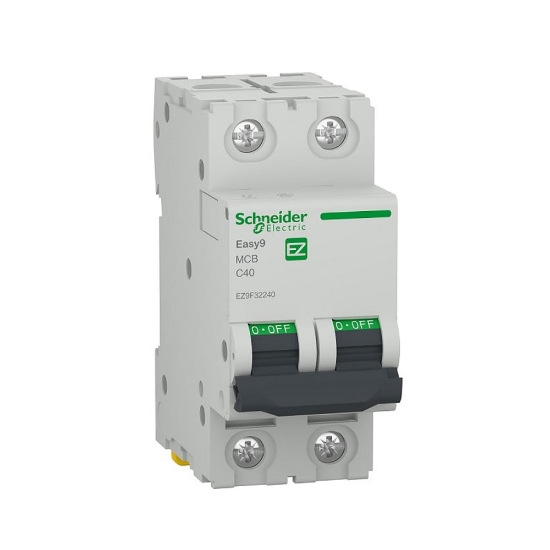 Imagine Întrerupător automat 2P 40A curba C 4.5kA – SCHNEIDER | EZ9F32240