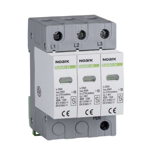 Imagine Dispozitive pentru protecție la supratensiune Ex9UE2 20 3P 275, 103353, Noark