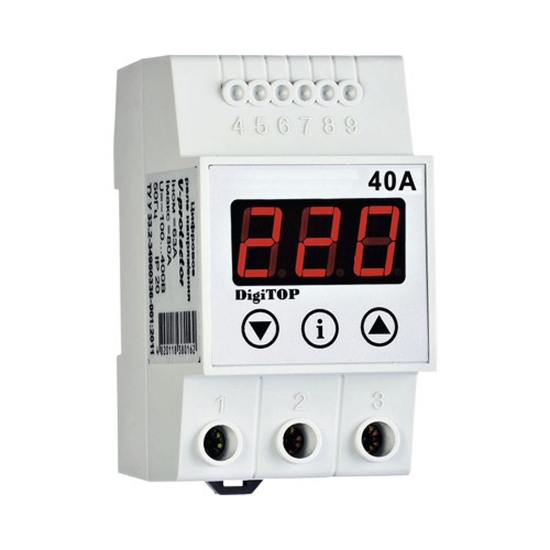 Imagine Releu protecție tensiune 40A – DIGI TOP
