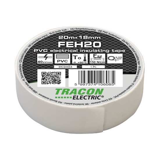 Imagine Bandă izolatoare 20mx18mm – TRACON | FEH20