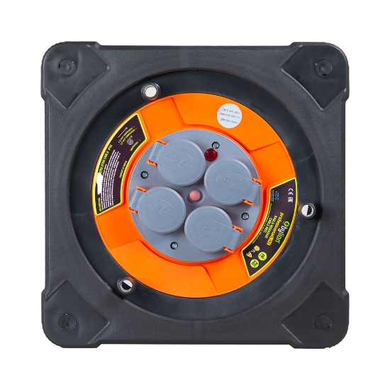 Imagine Derulator caseta 4 prize 40m 3X2.5 IP44 - BYLION