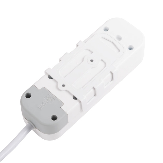 Imagine Prelungitor 3 prize Schuko 3x1,5mm² 5m alb Myra – EL-BI