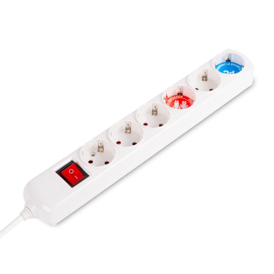 Imagine Prelungitor 5m 6 Prize cu CP cu Intrerupator, 7102.6501