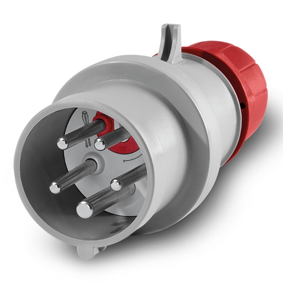 Imagine Fișă industrială mobilă 3P+N+E 32A 400V IP44 – SCAME | 213.3237RV