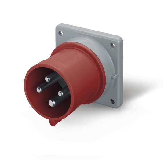 Imagine Fișă industrială portabilă 3P+E 16A 400V IP44 – SCAME | 243.1696