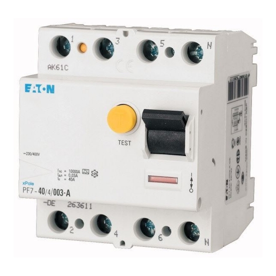 Imagine Intrerupator Diferential 80A 4P 10Ka 30mA