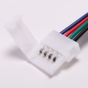 Imagine Conectori Banda LED IP20 RGB cu Fir