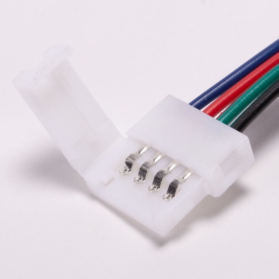 Imagine Conectori Banda LED IP20 RGB cu Fir