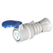 Imagine Cuplă 2P+E 16A 230V IP44 6h – GEWISS | GW62004H
