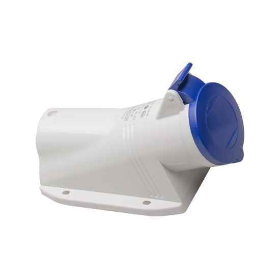 Imagine Priză industrială aplicată 2P+E 32A 250V IP44 – SCAME | 513.3253