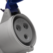 Imagine Priză industrială aplicată 2P+E 32A 250V IP44 – SCAME | 513.3253