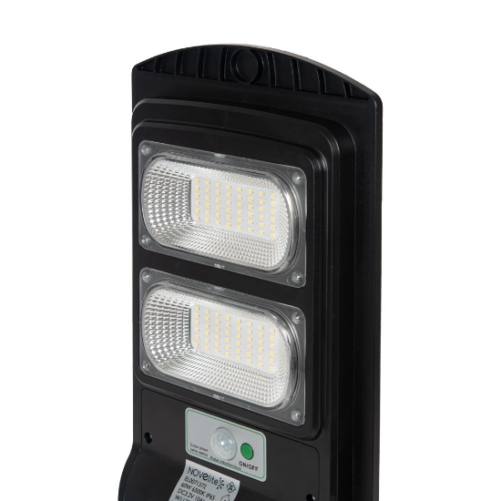 Imagine Corp Stradal Solar LED cu Senzor 60W 6500K IP65 - NOVELITE